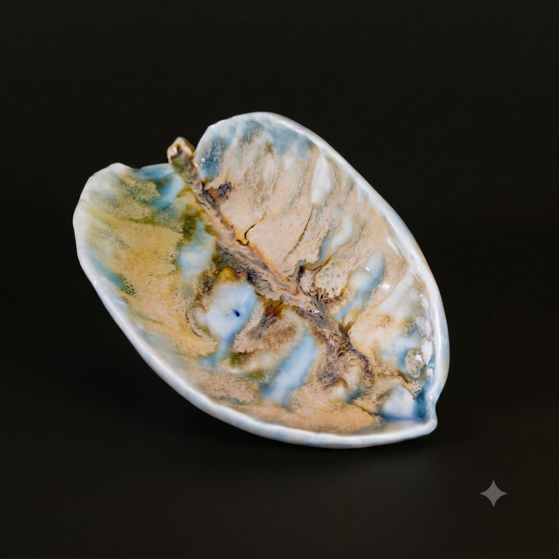Autumnal Leaf Dish, 2025, To confirm