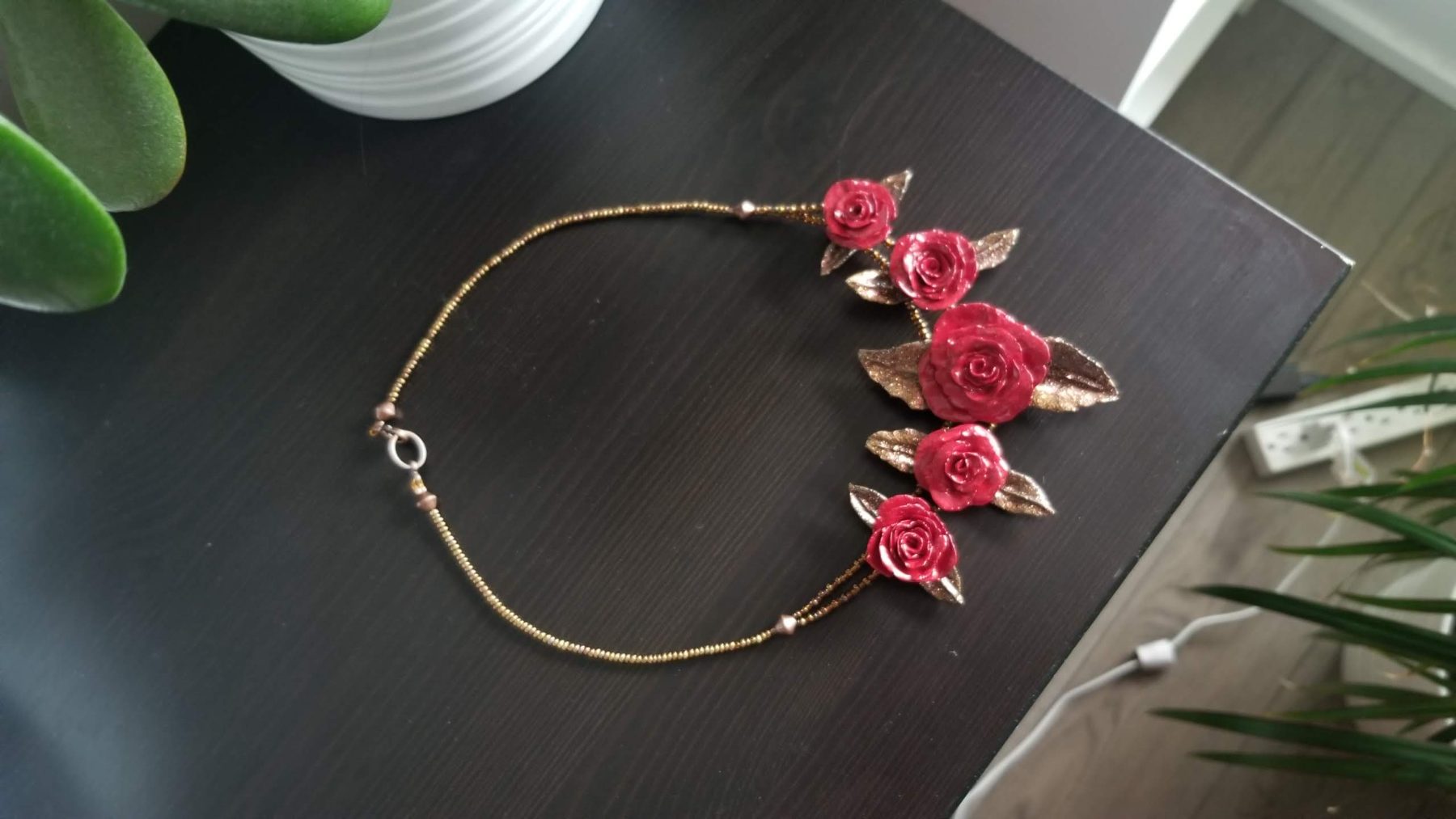 Crimson Bloom Garland, 2025, To confirm